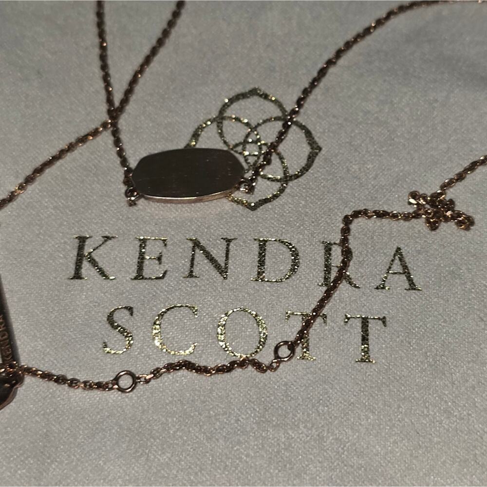 Kendra‎ Scott Gold Bronze Necklace